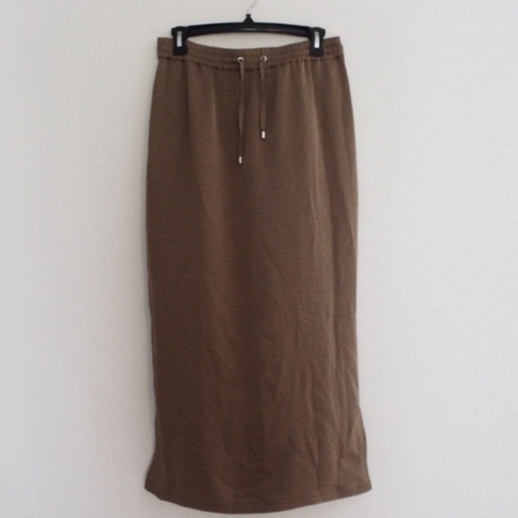 Donna Karan Dresses & Skirts - DKNY / Olive/brown maxi skirt